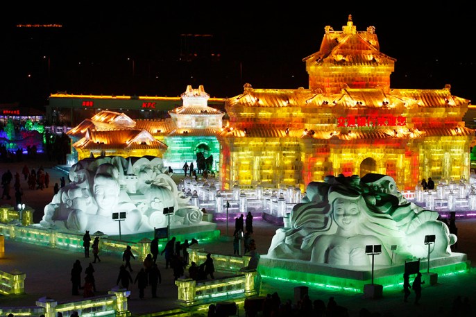 CHINA-LEISURE-ICE FESTIVAL